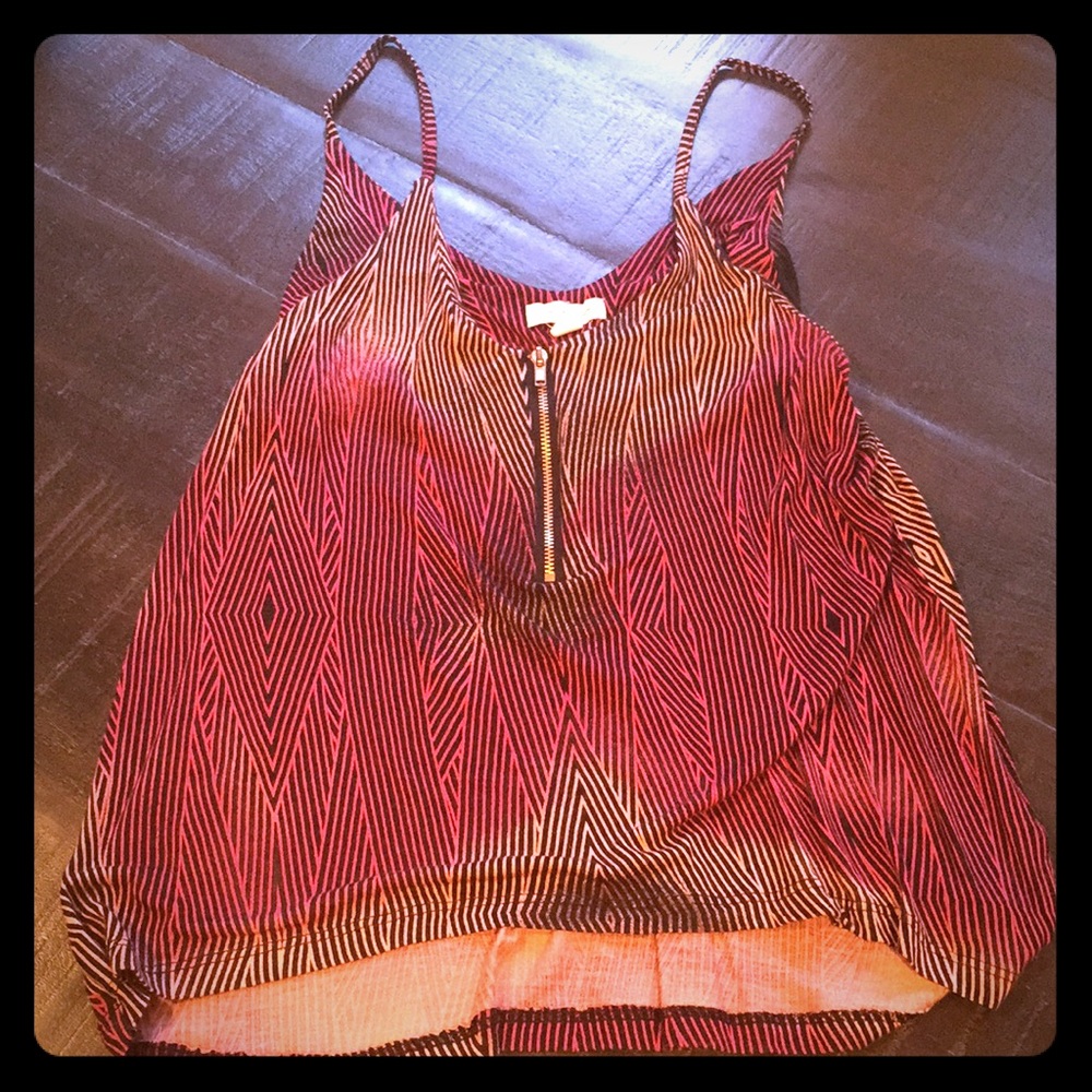 Geo-tank with front zip
